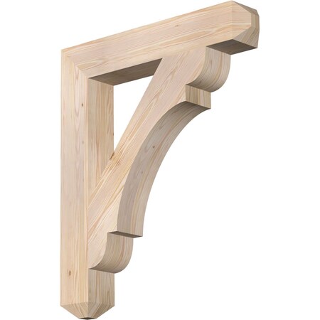 Ekena Millwork Olympic Craftsman Smooth Bracket, Douglas Fir, 5 1/2"W x 34"D x 40"H BKT06X34X40OLY04SDF